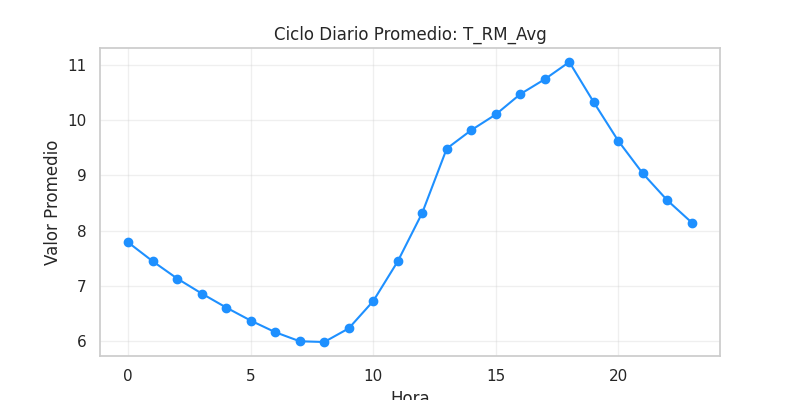 Ciclo diario T_RM_Avg